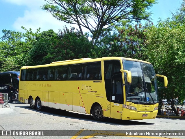 Viação Itapemirim 9551 na cidade de São Paulo, São Paulo, Brasil, por Edinilson Henrique Ferreira. Número da foto: #9603489.