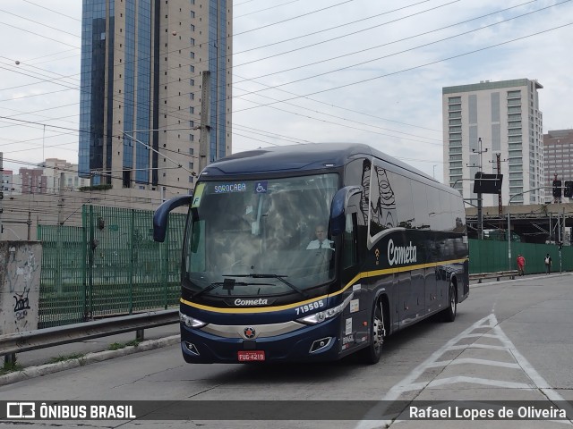 Viação Cometa 719505 na cidade de São Paulo, São Paulo, Brasil, por Rafael Lopes de Oliveira. ID da foto: 9602145.