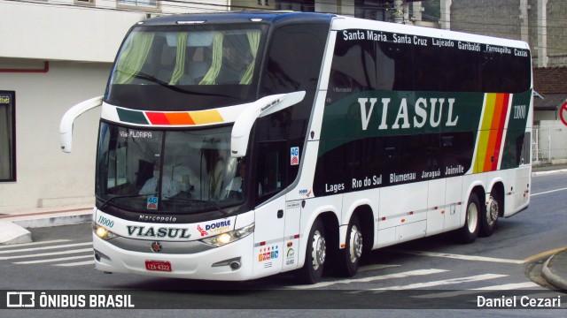 Viasul - Auto Viação Venâncio Aires 11000 na cidade de Balneário Camboriú, Santa Catarina, Brasil, por Daniel Cezari. Número da foto: #9602280.