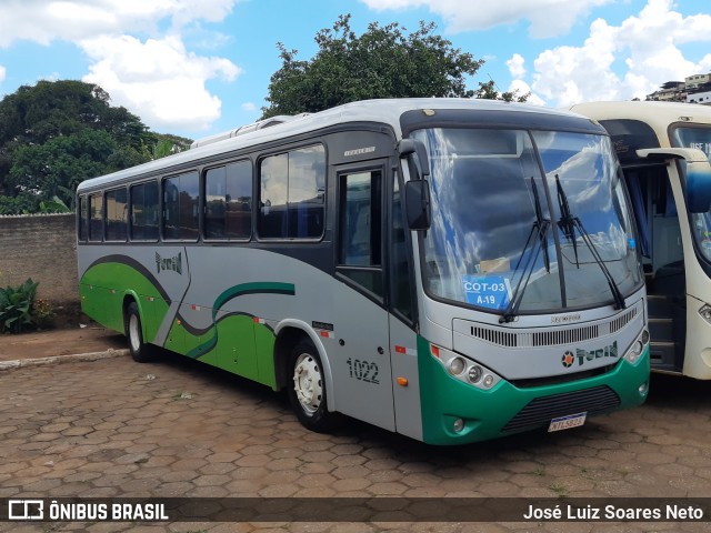 Turin Transportes 1022 na cidade de Congonhas, Minas Gerais, Brasil, por José Luiz Soares Neto. Número da foto: #9603258.