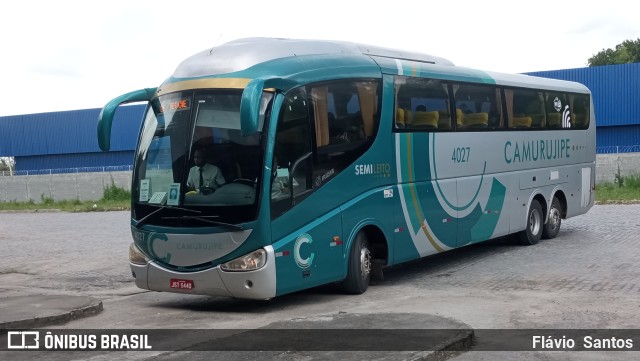 Auto Viação Camurujipe 4027 na cidade de Cruz das Almas, Bahia, Brasil, por Flávio  Santos. Número da foto: #9603739.