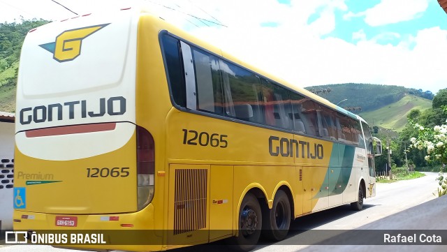 Empresa Gontijo de Transportes 12065 na cidade de Dom Silvério, Minas Gerais, Brasil, por Rafael Cota. ID da foto: 9601906.