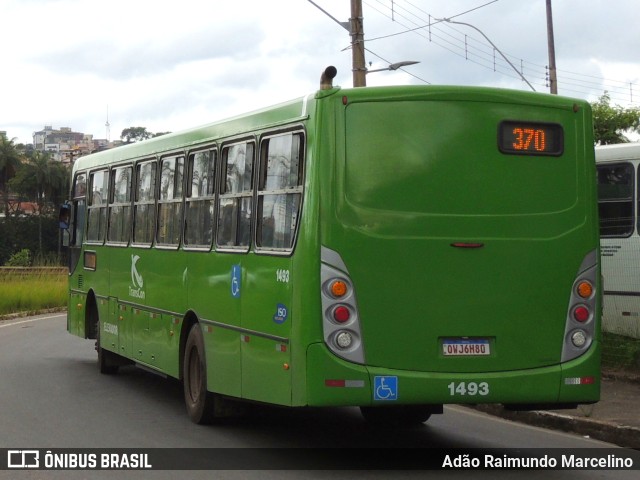 Viação Novo Retiro 1493 na cidade de Contagem, Minas Gerais, Brasil, por Adão Raimundo Marcelino. ID da foto: 9522861.