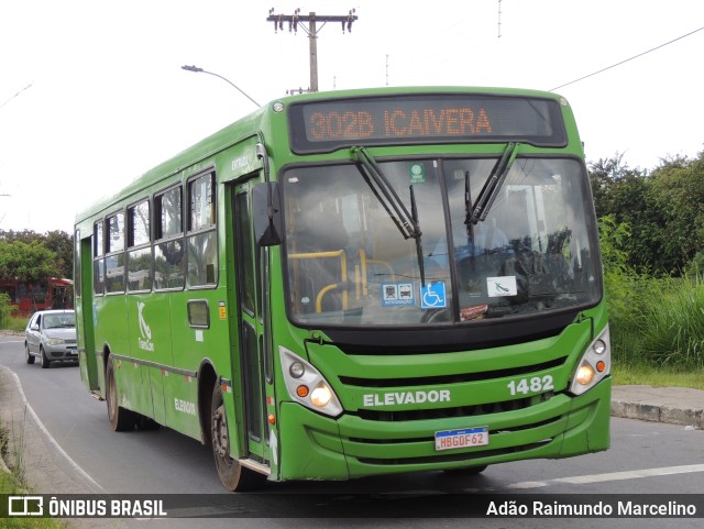 Viação Novo Retiro 1482 na cidade de Contagem, Minas Gerais, Brasil, por Adão Raimundo Marcelino. ID da foto: 9522902.