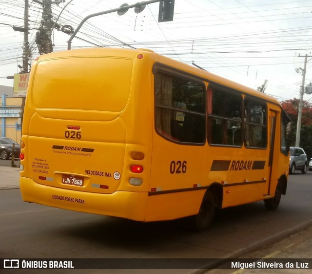 Rodam 026 na cidade de Alegrete, Rio Grande do Sul, Brasil, por Miguel Silveira da Luz. Número da foto: #9520823.