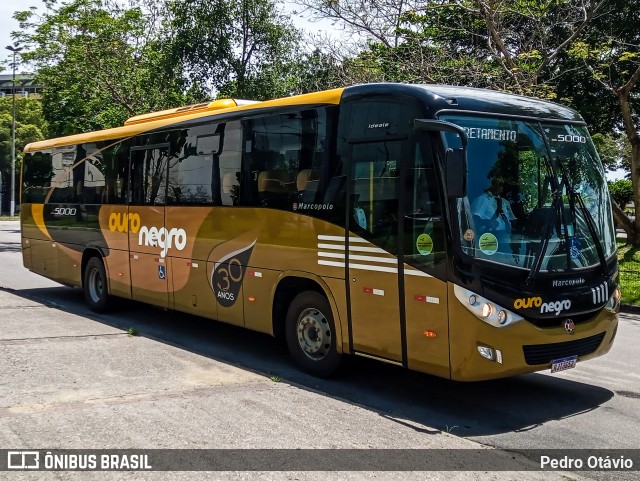 Ouro Negro Transportes e Turismo 5000 na cidade de Niterói, Rio de Janeiro, Brasil, por Pedro Otávio. Número da foto: #9521933.