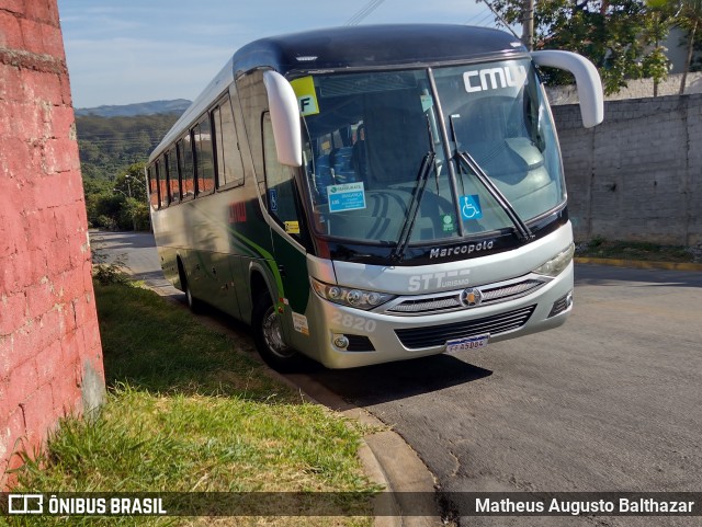 STT - Santa Tereza Transportes e Turismo 2820 na cidade de Bragança Paulista, São Paulo, Brasil, por Matheus Augusto Balthazar. Número da foto: #9521383.