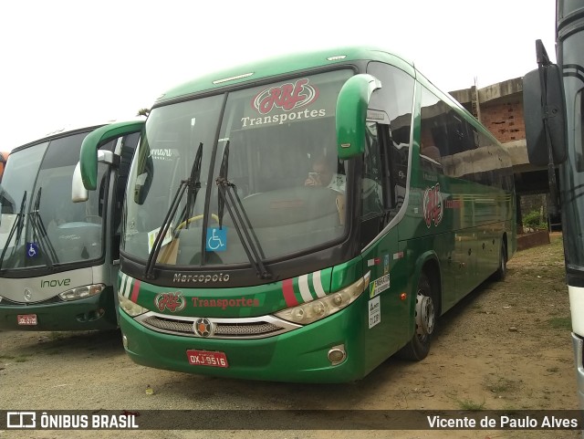 RRE Transportes 9516 na cidade de Ipaba, Minas Gerais, Brasil, por Vicente de Paulo Alves. ID da foto: 9521485.