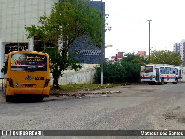 AVP - Auto Viação Paraíso 5338 na cidade de Aracaju, Sergipe, Brasil, por Matheus dos Santos. Número da foto: #9522489.