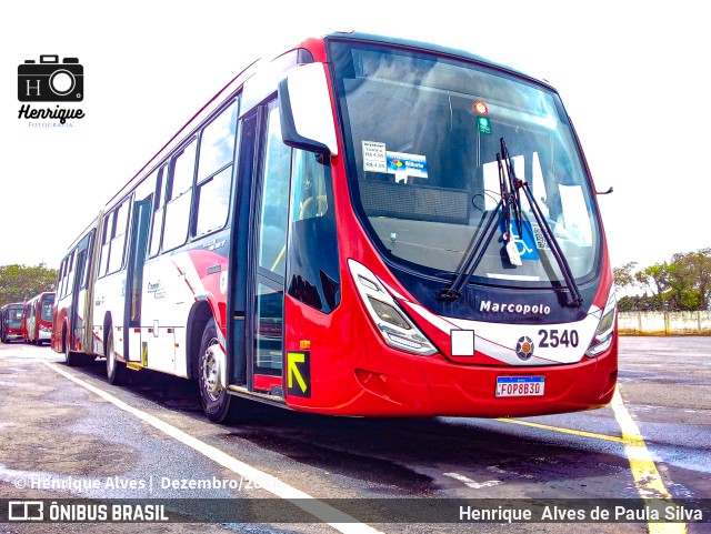 Expresso CampiBus 2540 na cidade de Campinas, São Paulo, Brasil, por Henrique Alves de Paula Silva. Número da foto: #9605446.