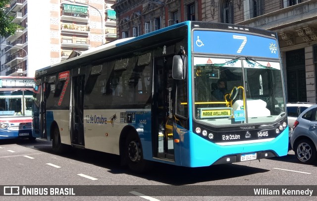 Transportes Automotores 12 de Octubre 1446 na cidade de Ciudad Autónoma de Buenos Aires, Argentina, por William Kennedy. Número da foto: #9605218.