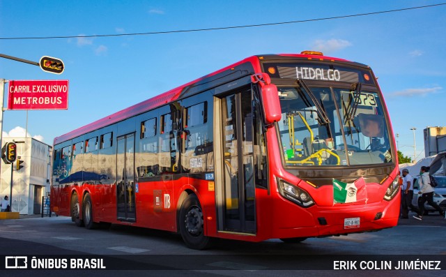 Metrobús Ciudad de México 573 na cidade de Ciudad de México, México, por ERIK COLIN JIMÉNEZ. Número da foto: #9604890.
