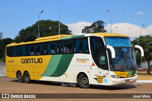 Empresa Gontijo de Transportes 14620 na cidade de Maringá, Paraná, Brasil, por José Melo. ID da foto: 9608664.