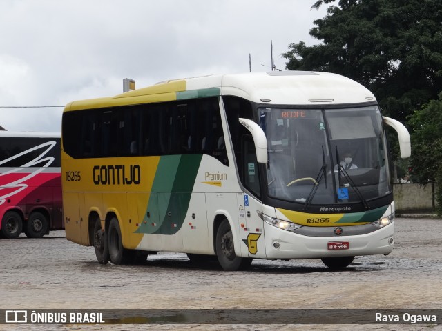 Empresa Gontijo de Transportes 18265 na cidade de Vitória da Conquista, Bahia, Brasil, por Rava Ogawa. Número da foto: #9606193.