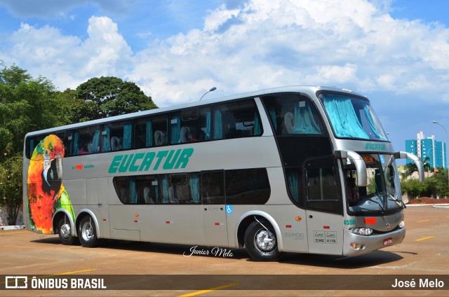 Eucatur - Empresa União Cascavel de Transportes e Turismo 4550 na cidade de Maringá, Paraná, Brasil, por José Melo. ID da foto: 9608650.