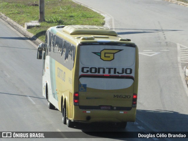 Empresa Gontijo de Transportes 14620 na cidade de Belo Horizonte, Minas Gerais, Brasil, por Douglas Célio Brandao. ID da foto: 9608080.