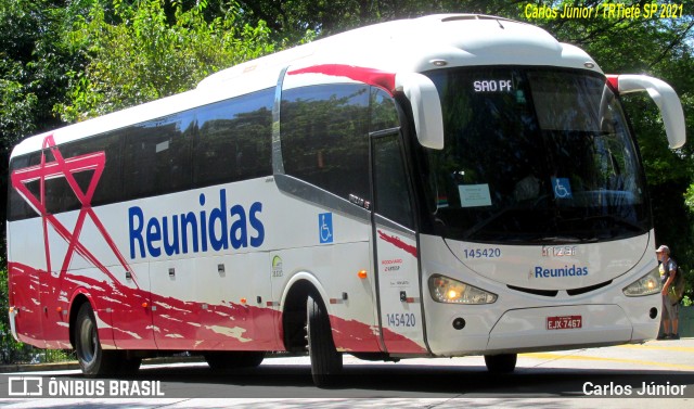 Empresa Reunidas Paulista de Transportes 145420 na cidade de São Paulo, São Paulo, Brasil, por Carlos Júnior. ID da foto: 9607268.