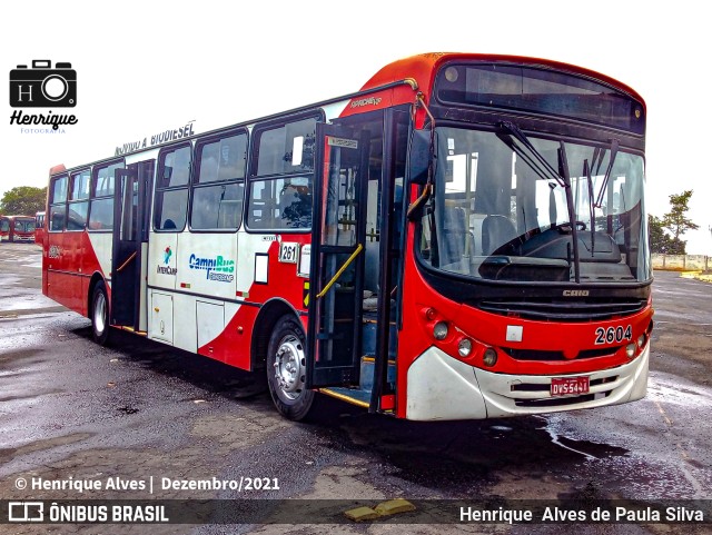 Expresso CampiBus 2604 na cidade de Campinas, São Paulo, Brasil, por Henrique Alves de Paula Silva. Número da foto: #9605426.