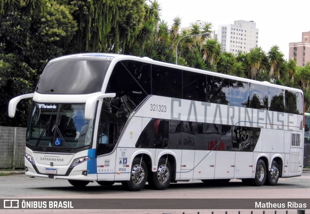 Auto Viação Catarinense 321323 na cidade de Curitiba, Paraná, Brasil, por Matheus Ribas. Número da foto: #9608584.