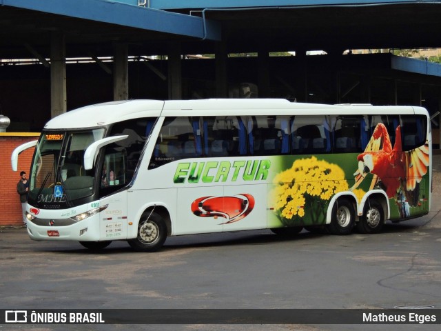 Eucatur - Empresa União Cascavel de Transportes e Turismo 4911 na cidade de Porto Alegre, Rio Grande do Sul, Brasil, por Matheus Etges. ID da foto: 9606951.