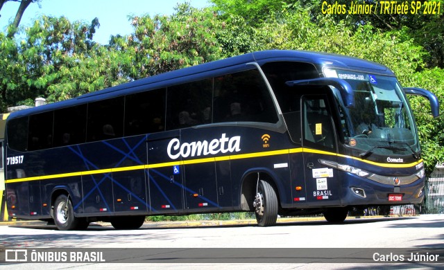 Viação Cometa 719517 na cidade de São Paulo, São Paulo, Brasil, por Carlos Júnior. ID da foto: 9607522.