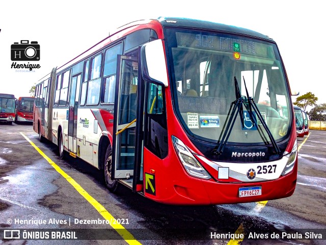 Expresso CampiBus 2527 na cidade de Campinas, São Paulo, Brasil, por Henrique Alves de Paula Silva. ID da foto: 9605428.