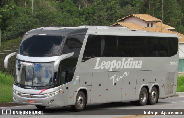 Leopoldina Turismo 3000 na cidade de Conselheiro Lafaiete, Minas Gerais, Brasil, por Rodrigo  Aparecido. Número da foto: #9606563.
