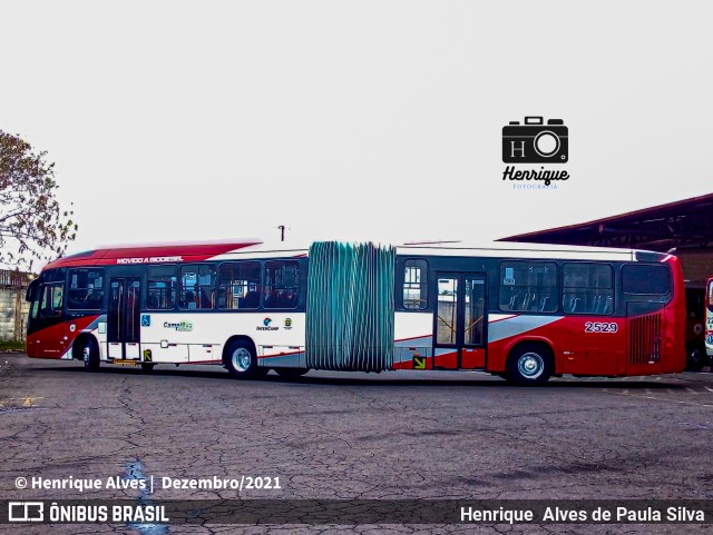 Expresso CampiBus 2529 na cidade de Campinas, São Paulo, Brasil, por Henrique Alves de Paula Silva. ID da foto: 9605479.