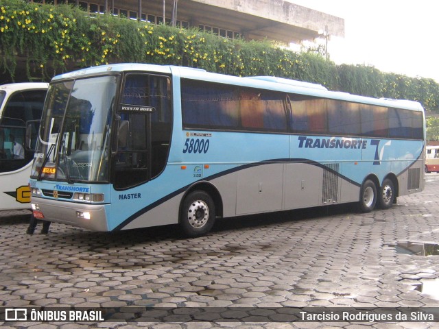 Transnorte - Transporte e Turismo Norte de Minas 58000 na cidade de Belo Horizonte, Minas Gerais, Brasil, por Tarcisio Rodrigues da Silva. ID da foto: 9606806.