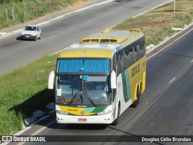 Empresa Gontijo de Transportes 14620 na cidade de Belo Horizonte, Minas Gerais, Brasil, por Douglas Célio Brandao. ID da foto: 9608002.