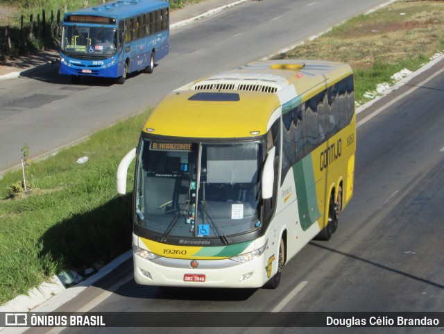 Empresa Gontijo de Transportes 19260 na cidade de Belo Horizonte, Minas Gerais, Brasil, por Douglas Célio Brandao. ID da foto: 9608109.