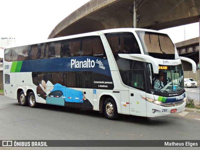 Planalto Transportes 2101 na cidade de Porto Alegre, Rio Grande do Sul, Brasil, por Matheus Etges. ID da foto: 9606931.