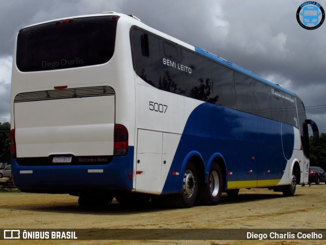 Ônibus Particulares 5007 na cidade de Vitória da Conquista, Bahia, Brasil, por Diego Charlis Coelho. Número da foto: #9606286.