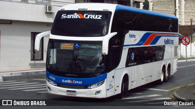 VUSC - Viação União Santa Cruz 4220 na cidade de Balneário Camboriú, Santa Catarina, Brasil, por Daniel Cezari. ID da foto: 9606145.