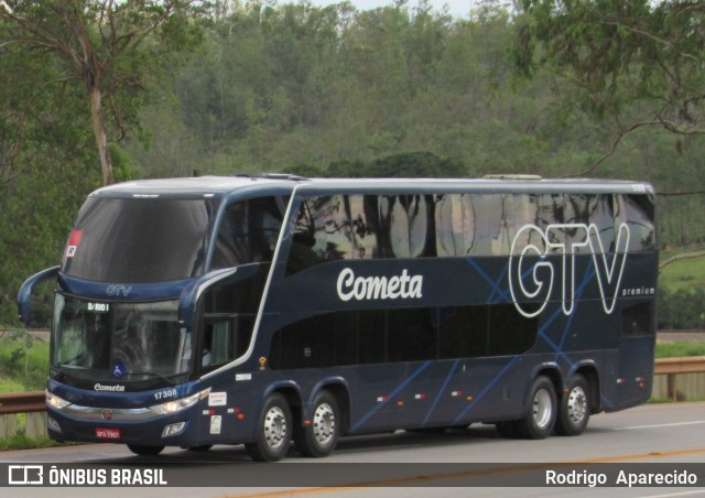 Viação Cometa 17308 na cidade de Conselheiro Lafaiete, Minas Gerais, Brasil, por Rodrigo  Aparecido. Número da foto: #9606520.