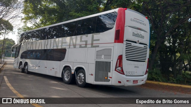 Auto Viação Catarinense 319301 na cidade de São Paulo, São Paulo, Brasil, por Espedito de Brito Gomes. Número da foto: #9605157.