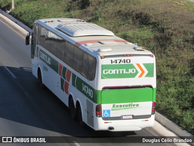 Empresa Gontijo de Transportes 14740 na cidade de Belo Horizonte, Minas Gerais, Brasil, por Douglas Célio Brandao. Número da foto: #9608158.