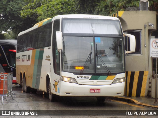 Empresa Gontijo de Transportes 12895 na cidade de São Paulo, São Paulo, Brasil, por FELIPE ALMEIDA. Número da foto: #9608785.