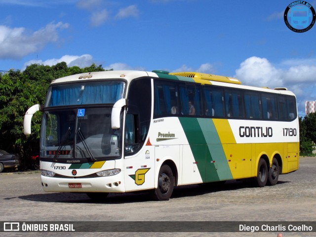 Empresa Gontijo de Transportes 17130 na cidade de Vitória da Conquista, Bahia, Brasil, por Diego Charlis Coelho. ID da foto: 9609507.