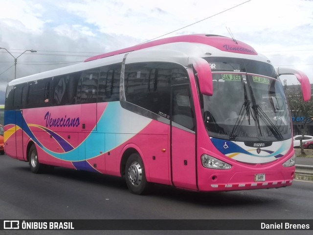 Autotransportes San José a Venecia AB 6489 na cidade de Merced, San José, San José, Costa Rica, por Daniel Brenes. Número da foto: #9611529.