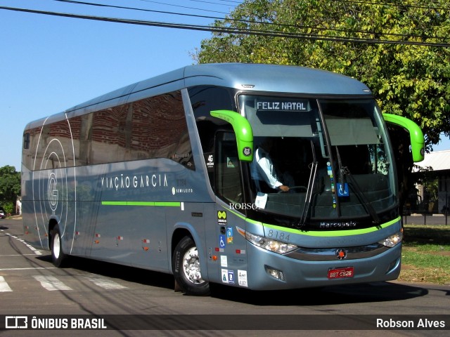 Viação Garcia 8184 na cidade de Paranavaí, Paraná, Brasil, por Robson Alves. Número da foto: #9611057.