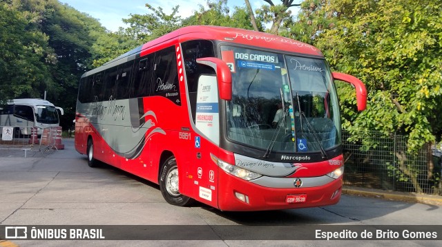 Empresa de Ônibus Pássaro Marron 5951 na cidade de São Paulo, São Paulo, Brasil, por Espedito de Brito Gomes. Número da foto: #9609939.