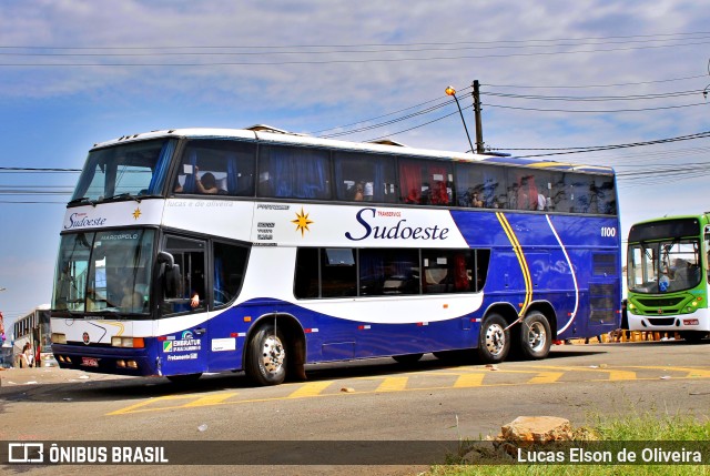 Sudoeste - Transervice Southwest 1100 na cidade de Alfenas, Minas Gerais, Brasil, por Lucas Elson de Oliveira. ID da foto: 9609743.