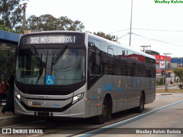 City Transporte Urbano Intermodal Sorocaba 2744 na cidade de Sorocaba, São Paulo, Brasil, por Weslley Kelvin Batista. Número da foto: #9609106.