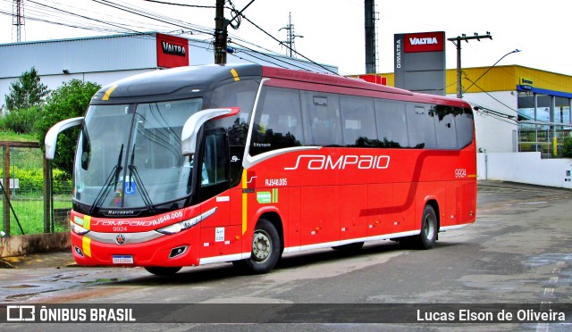 Viação Sampaio 9924 na cidade de Alfenas, Minas Gerais, Brasil, por Lucas Elson de Oliveira. Número da foto: #9609531.