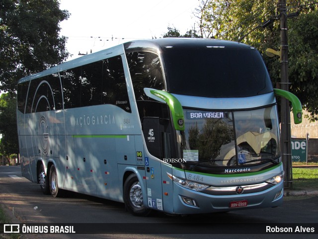 Viação Garcia 8484 na cidade de Paranavaí, Paraná, Brasil, por Robson Alves. ID da foto: 9611267.