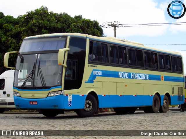 Viação Novo Horizonte 1003611 na cidade de Vitória da Conquista, Bahia, Brasil, por Diego Charlis Coelho. Número da foto: #9609165.