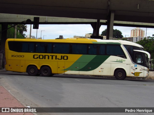 Empresa Gontijo de Transportes 16080 na cidade de Belo Horizonte, Minas Gerais, Brasil, por Pedro Henrique. ID da foto: 9609666.