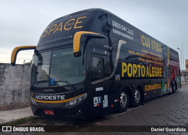 Expresso Nordeste 5415 na cidade de Florianópolis, Santa Catarina, Brasil, por Daniel Guardiola. Número da foto: #9610241.