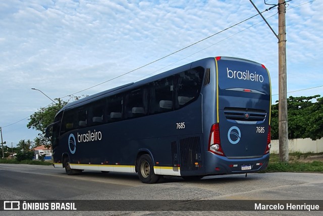 Expresso Brasileiro 7685 na cidade de Nova Viçosa, Bahia, Brasil, por Marcelo Henrique. ID da foto: 9610128.